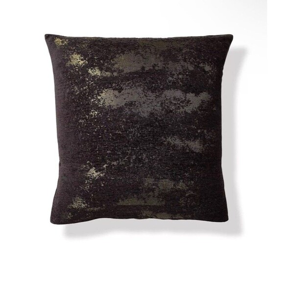 Donna Karan Black Onyx Full/Queen Duvet Cover + 2 Standard Shams + 2 Euro Shams - Picture 2 of 16